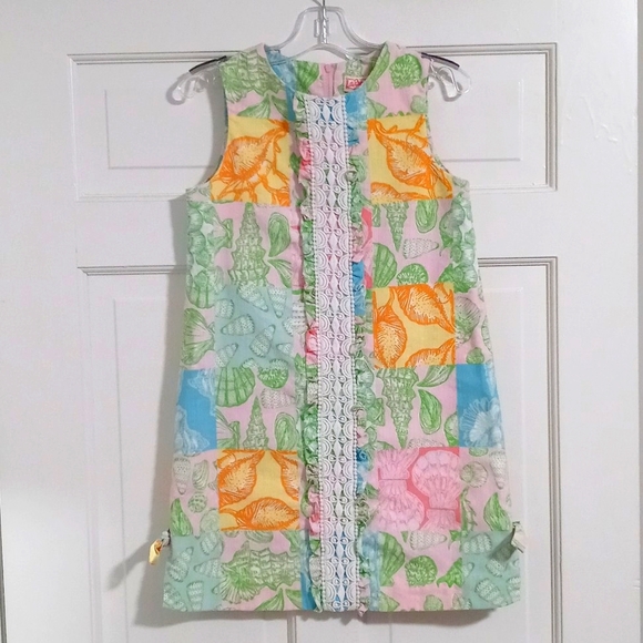 Lilly Pulitzer Other - 🐚RARE Lilly Pulitzer🐚 - Little Lilly Ruffle Shift Dress